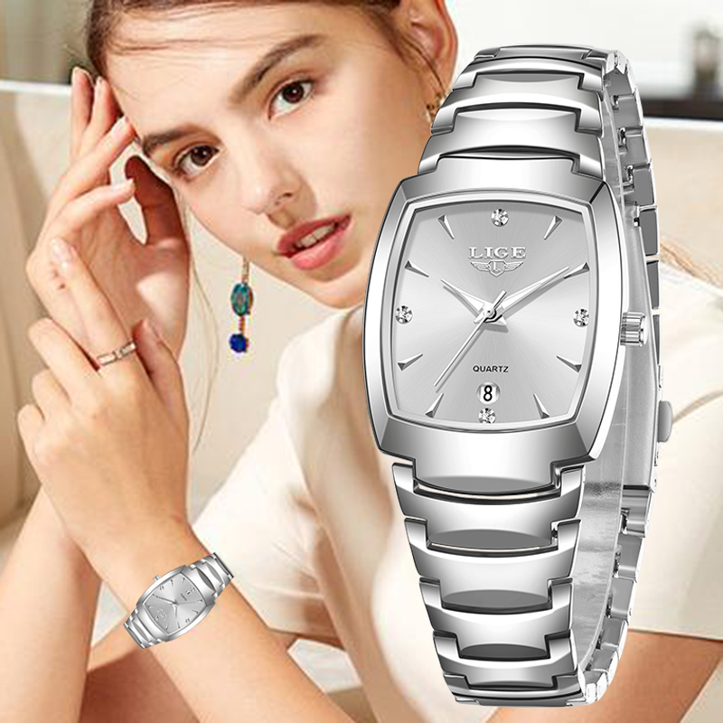 Women Fashion Simple - LIGE 2026 nowy damski zegarek biznesowy