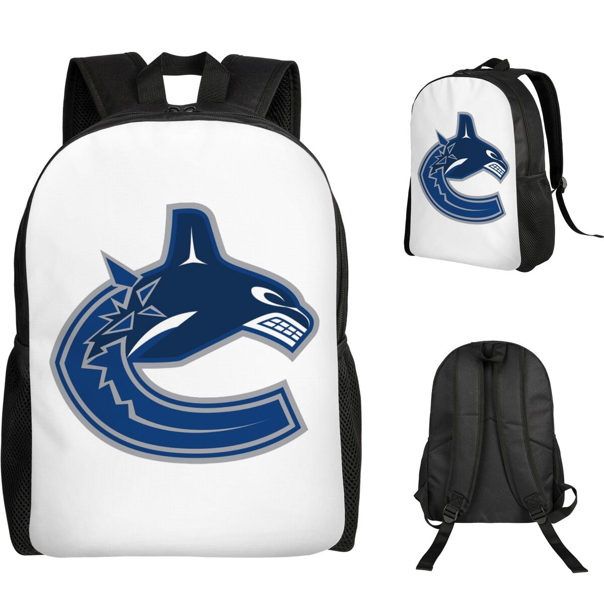 Women'S Fashion Vancouver - Plecak Szkolny Vancouver Canucks Eel Hockey,