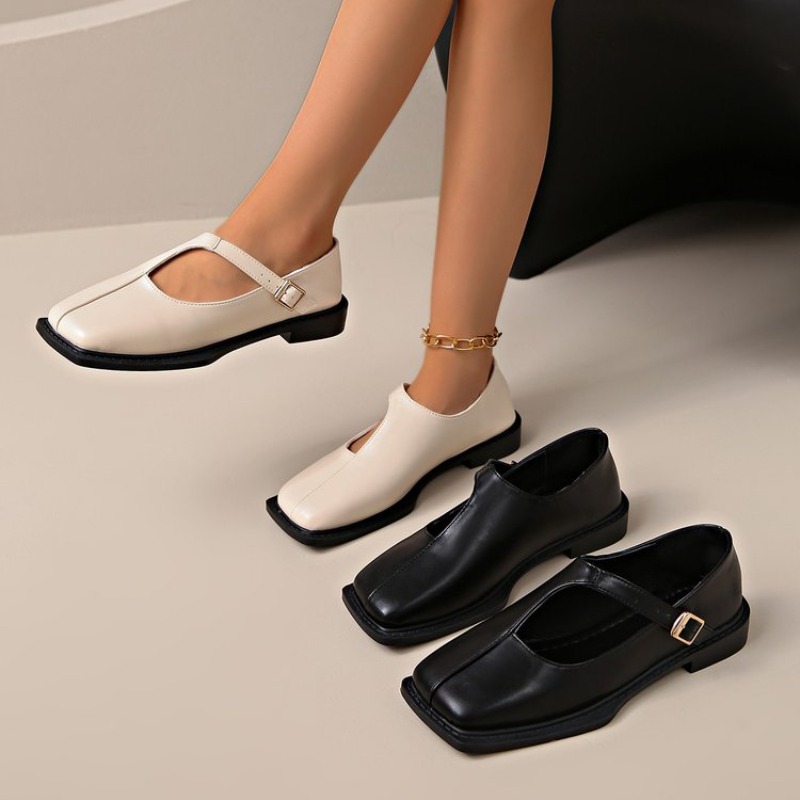 Women'S Fashion Loafers - Comemore Retro Loafers Damskie Jesienne Modne