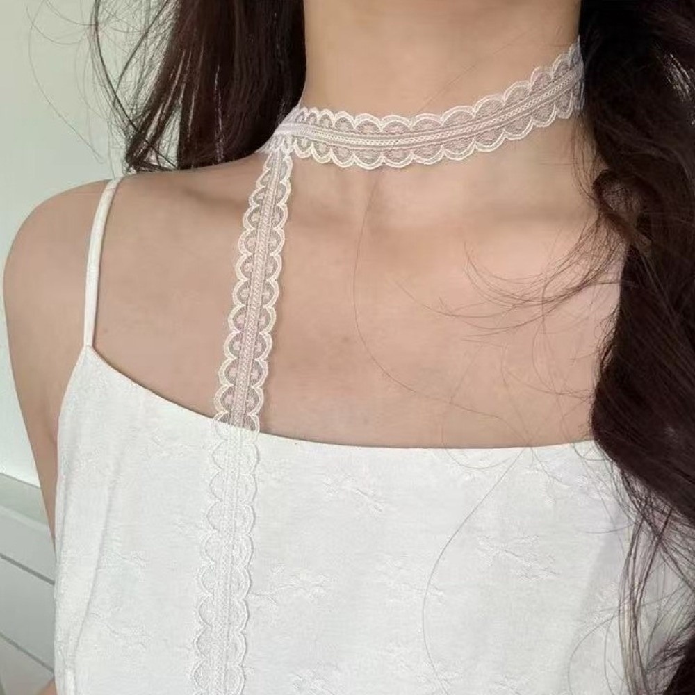 Women'S Fashion Layering - Słodki gotycki koronkowy choker, warstwowy design,