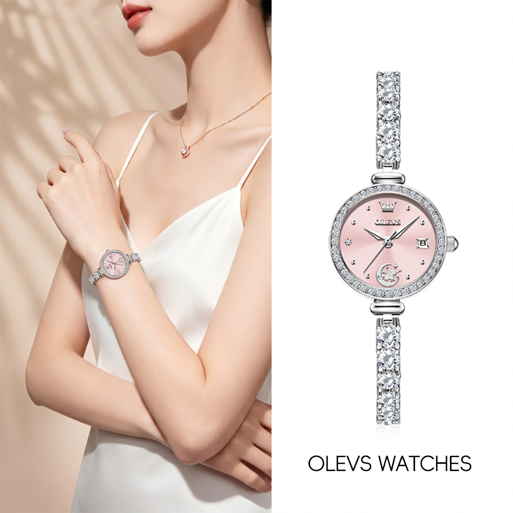 Women Fashion Simple - OLEVS 2998 Oryginalny Autentyczny Zegarek Damski