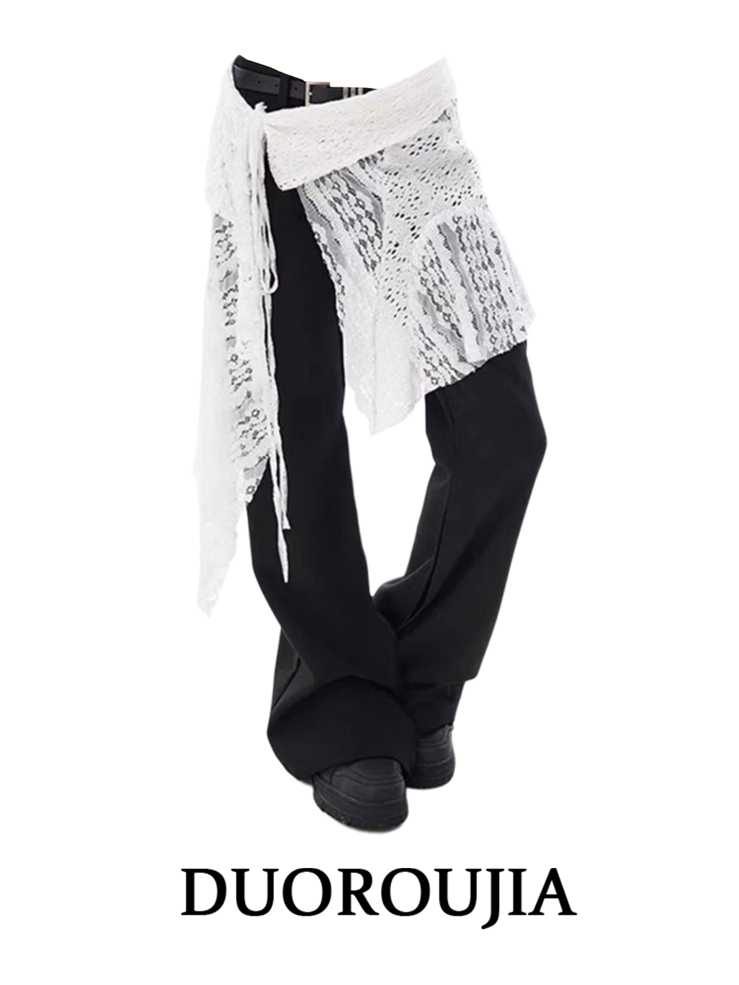 Women'S Fashion Layering - Spódnica damska w stylu street style,