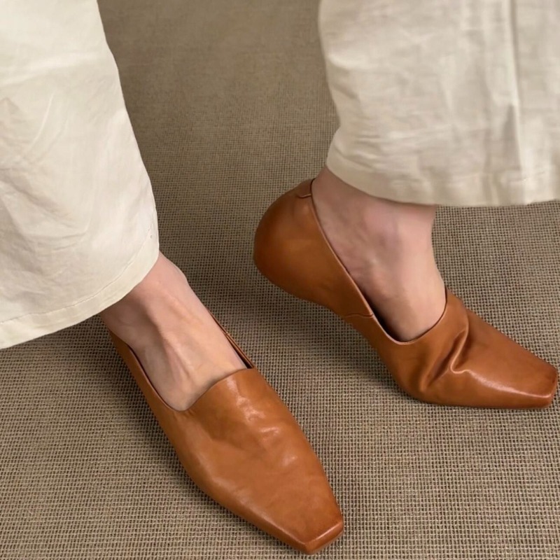 Women'S Fashion Loafers - Retro płaskie mokasyny damskie wsuwane w