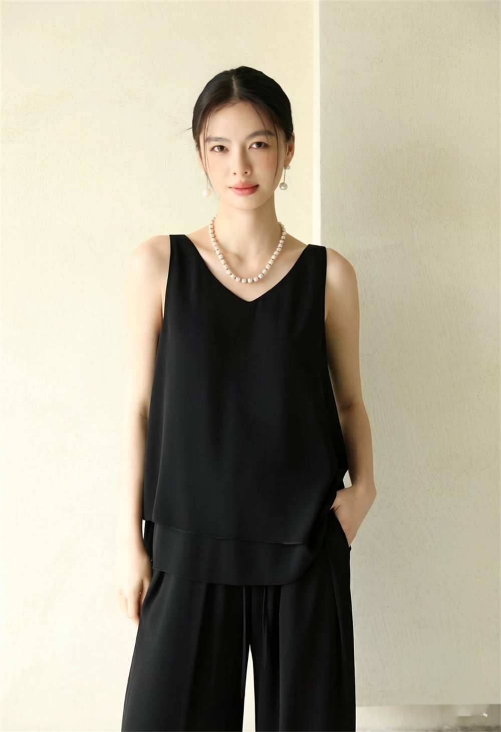 Letnia nowa bluzka bez rękawów – Women'S Fashion Vest Tops recenzja i cena