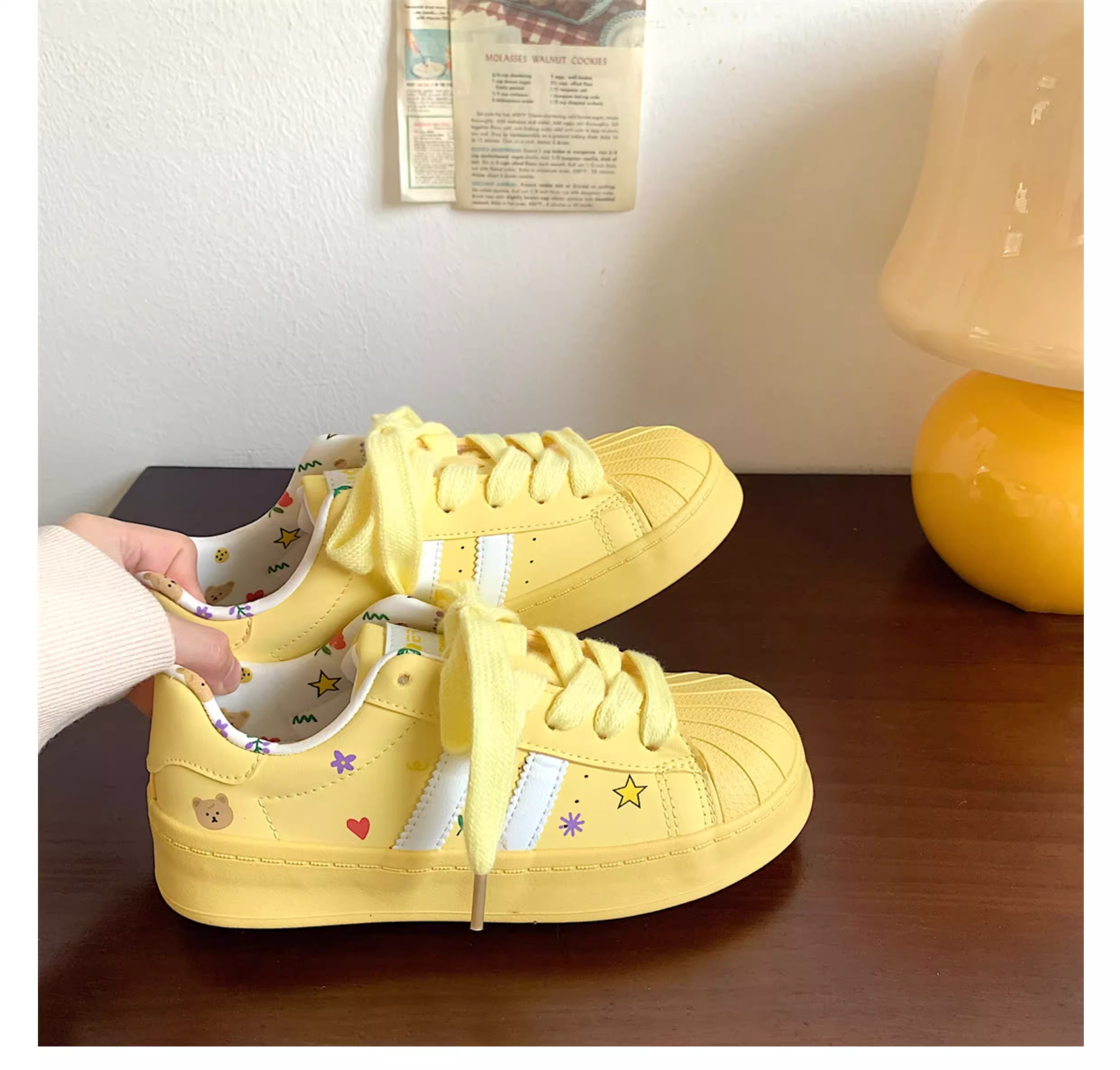 Dziecięce buty sportowe 2025 J – Women'S Yellow Fashion Sneakers recenzja i cena