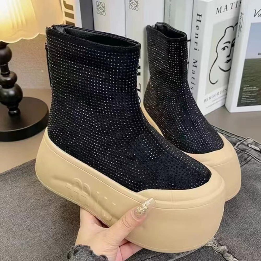 Luksusowe botki damskie z dżet – Women'S Fashion Korea recenzja i cena