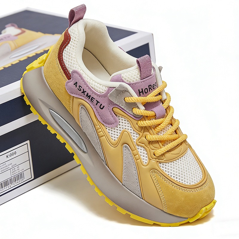 Damskie sneakersy na wiosnę i  – Women'S Yellow Fashion Sneakers recenzja i cena