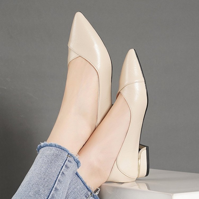 Nowe damskie skórzane buty na  – Women'S Fashion Loafers recenzja i cena