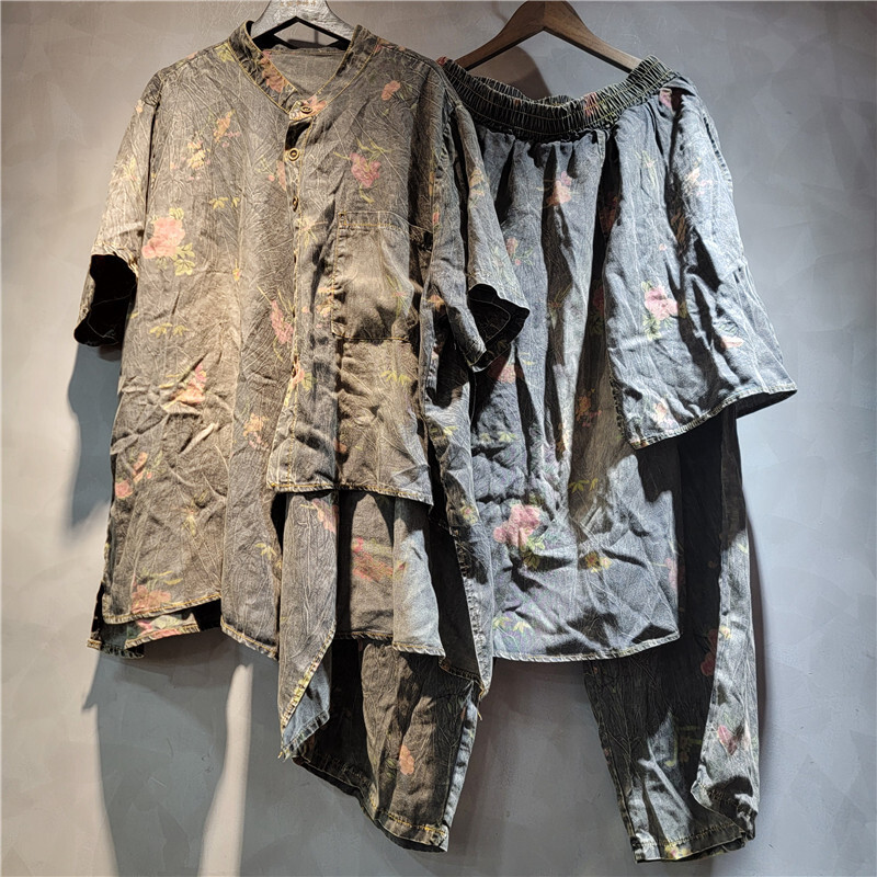 WTHT Vintage Fashion Women Sui – Women Fashion Jeans Top recenzja i cena