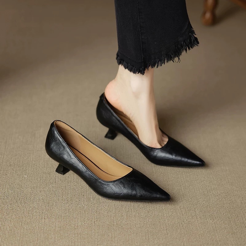 Proste szpilki, jesienne, modn – Women Fashion Simple recenzja i cena