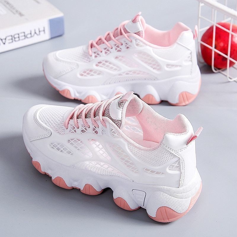 Oddychające sneakersy z siatec – Women'S Fashion Running Shoes recenzja i cena