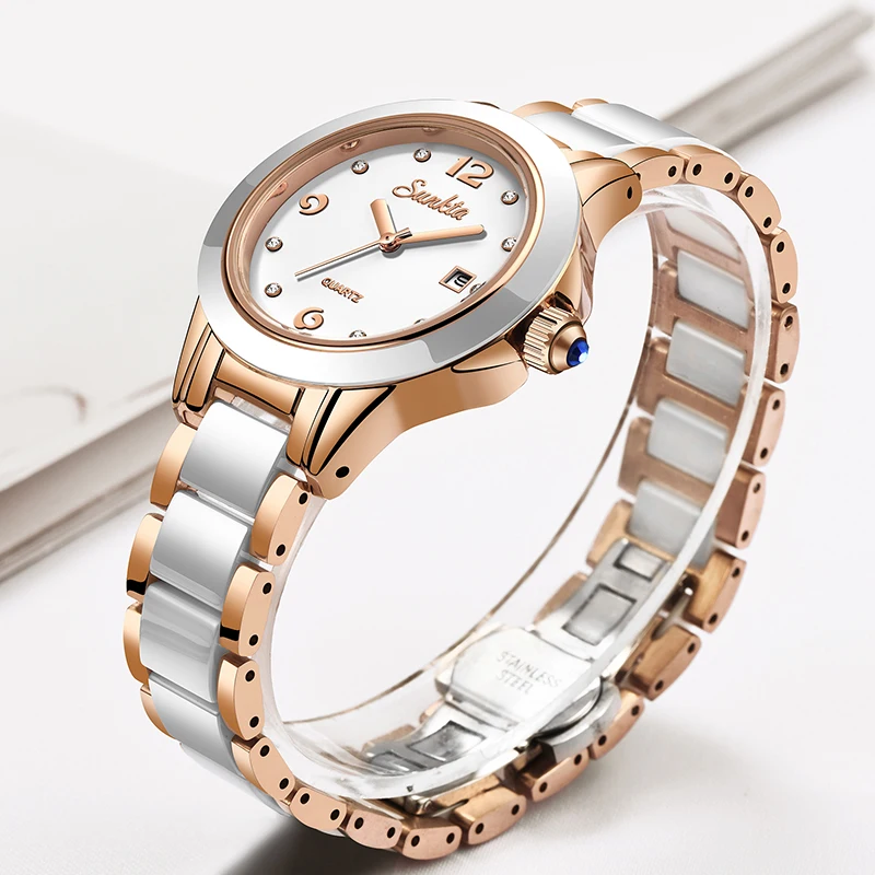 Zegarek damski Sunkta Fashion  – Women Fashion Simple recenzja i cena