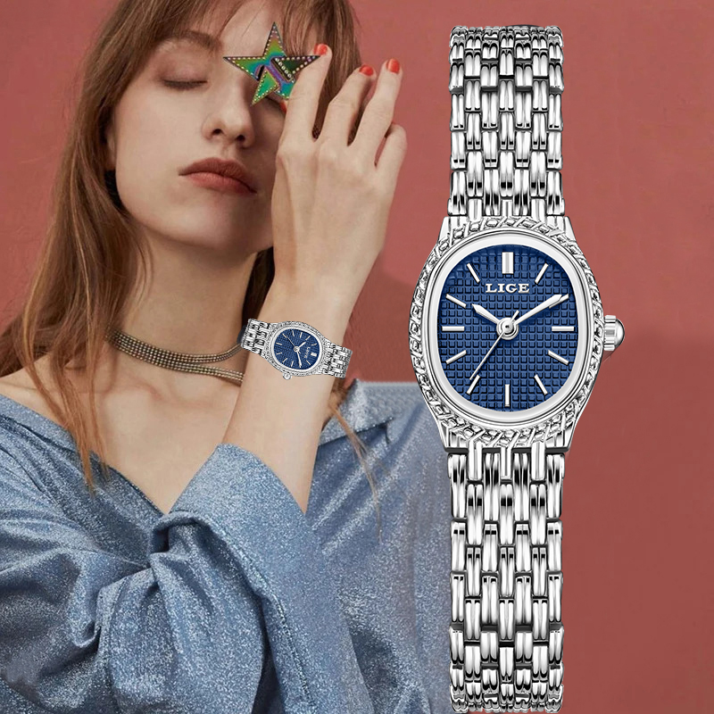 Zegarek damski LIGE, luksusowy – Women Fashion Simple recenzja i cena