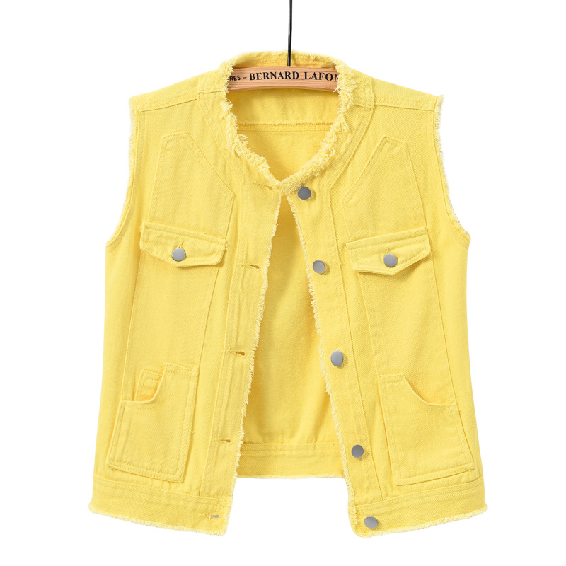 Damska wyszczuplająca dżinsowa – Women'S Fashion Vest Tops recenzja i cena