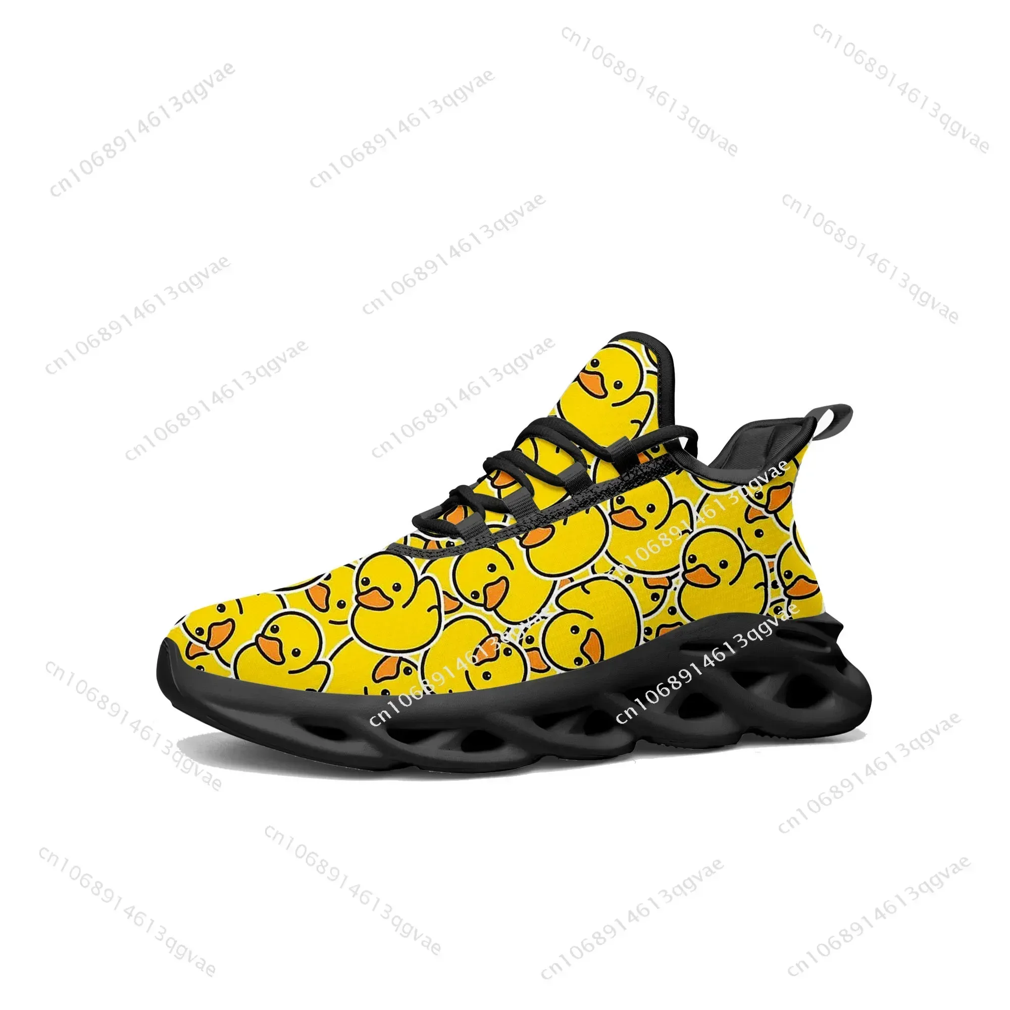 Żółte trampki z nadrukiem kacz – Women'S Yellow Fashion Sneakers recenzja i cena
