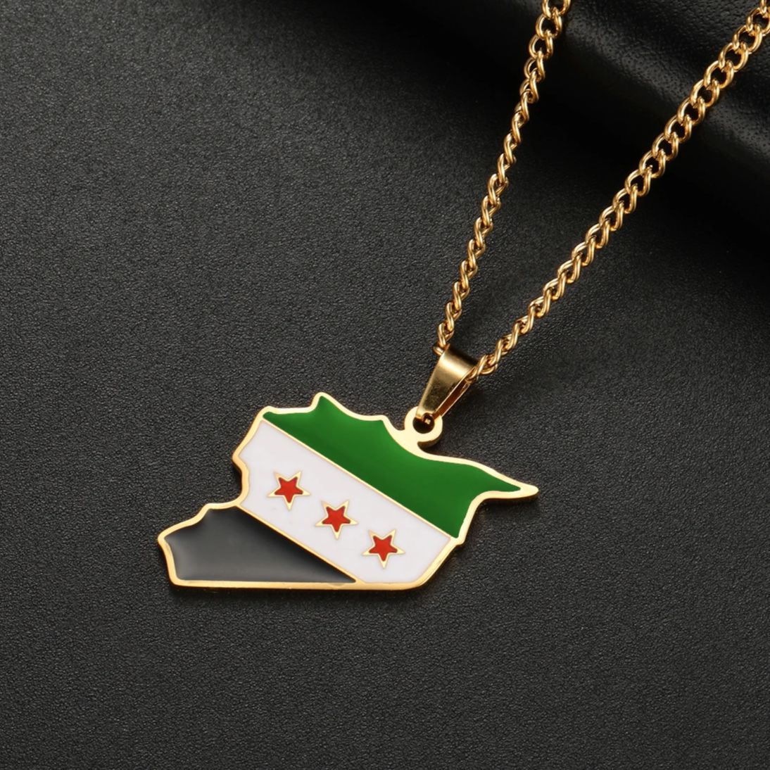 LIKGREAT modna mapa syrii flag – Women'S Fashion Guide recenzja i cena