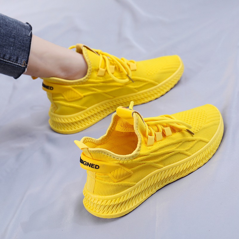 Modne damskie sneakersy na wio – Women'S Yellow Fashion Sneakers recenzja i cena